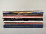 a stack of books sitting on top of each other on a table