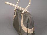 a purse that is sitting on top of a table