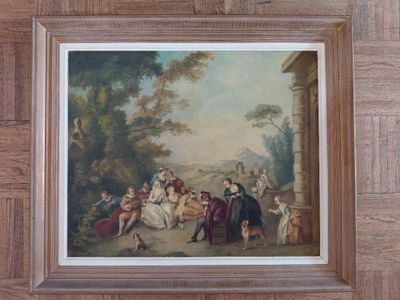 une image d'un tableau sur le mur d'une maison