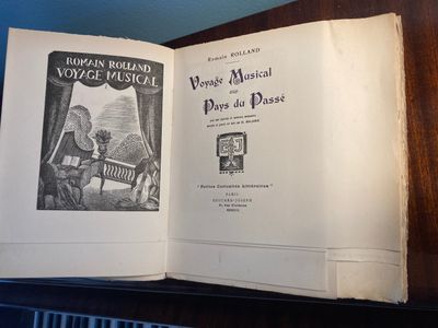 ROLLAND (Romain): Voyage musical aux pays du passé.