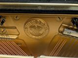 an image of a close up of a piano with the emblem of the united states on it