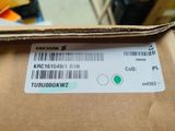 a box with a label on it sitting on a table
