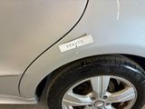 a close up of a car with a sticker on the side of it