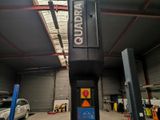 a picture of a parking meter in a garage