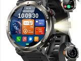 une montre connectée qui affiche l'heure à l'écran