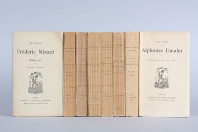 MISTRAL, LECOMTE DE LISLE, VIGNY, DAUDET, HUGO : lot de vol.