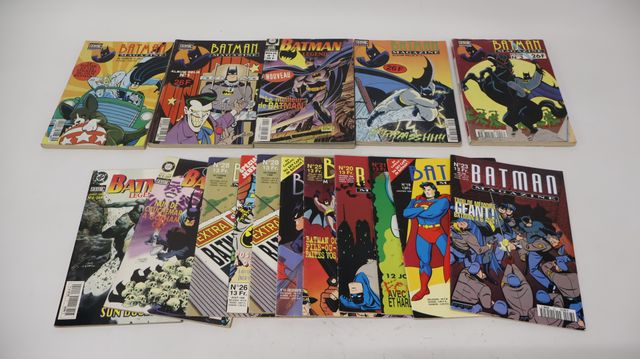 BATMAN – Lot de 16 albums Batman Legend et Batman Magazine.