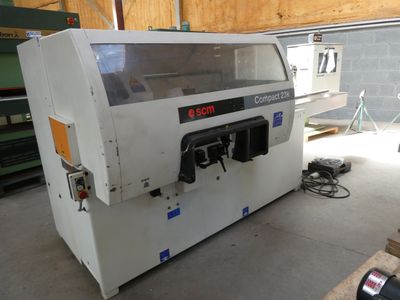 an image of a machine that is sitting in a garage