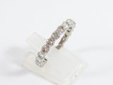 an image of a diamond ring on a clear display