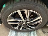 a close up of a tire on a vehicle