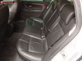 the back seats of a car are empty in the back of the car