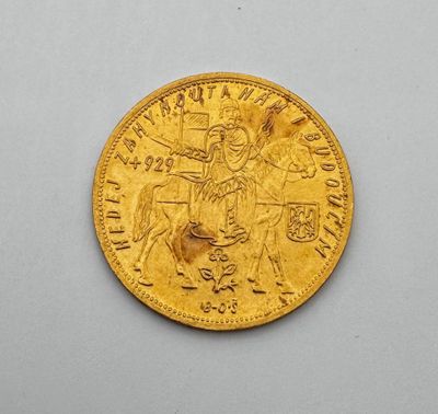 Monnaie étrangère Tchécoslovaquie 5 Ducats Or 1931 SUP+ - Photo 1