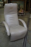 JORI - beau fauteuil relax en cuir beige - modèle YOGA JR-73…