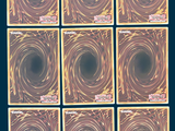 six square tiles of different sizes and shapes with a black background