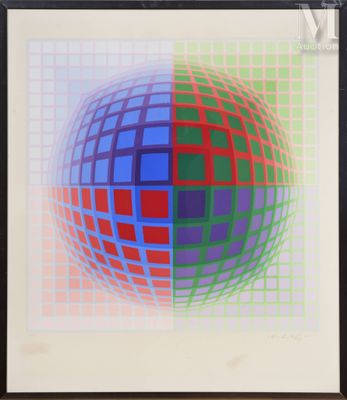 Victor Vasarely (1906-1997) Vega Pal V, 1969