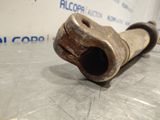 a close up of a metal pipe on a metal surface