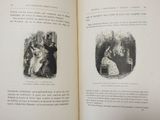 an open book with a picture of a man and a woman