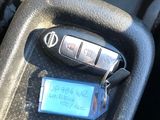 a remote control in the center of a car
