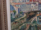 a picture of a painting on the wall of a house