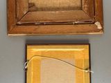 a picture of a picture hanging on a wall next to a picture frame