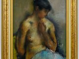 an image of a painting of a man sitting on a chair