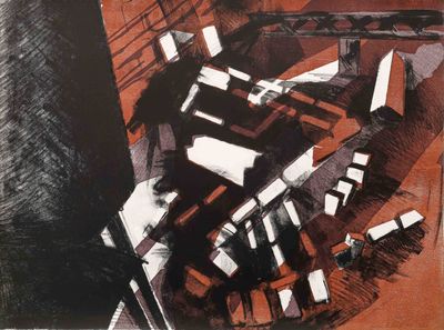 une image représentant un dessin en noir et blanc d'une chaise et d'une table