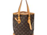 sac seau Louis Vuitton en toile Monogram