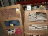 two cardboard boxes that are stacked on top of each other