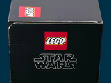 a box with a lego star wars figure on it