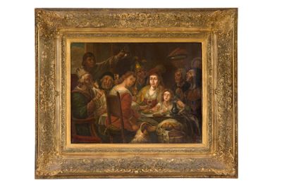 Paul OUDRY (XIXe - XXe siècle) (D'après Jacob Jordaens)