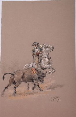 Henri DOLDIER (1862-1945) "Picador" - Photo 1