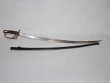 a sword that is sitting on a table