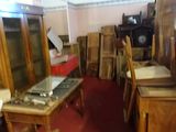 a room with a lot of furniture in it