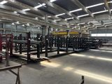 a large room with a lot of machines in it