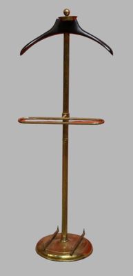 an image of a coat rack with a coat hanger on it