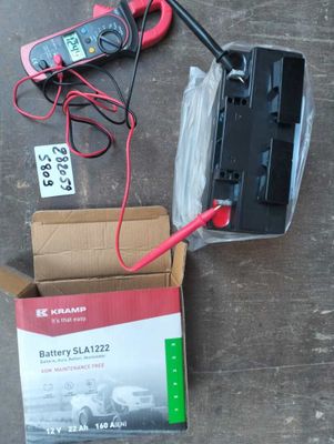 a box of electrical equipment sitting on a table