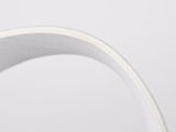 a close up view of a pair of headphones on a white surface