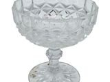 an image of a clear glass bowl on a white background