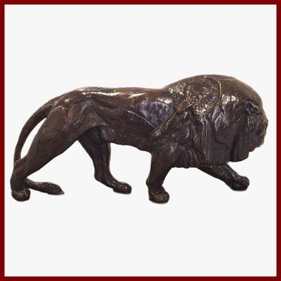 PIFFARD Jeanne 1892-1971 : Lion en marche.