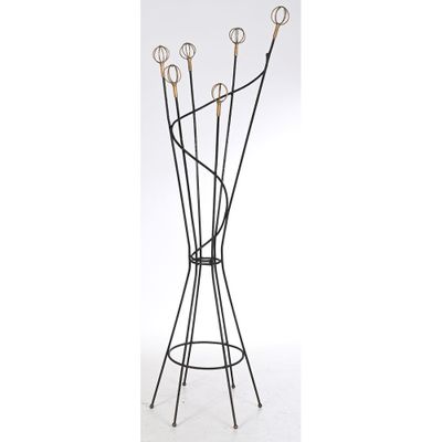 FERRAUD Roger. (1890-1964). PORTE-MANTEAU modèle « Astrolabe… - Photo 1