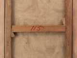 an image of a picture of a painting on a wooden frame