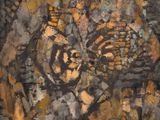 une image représentant une peinture d'un tigre sur un mur de briques