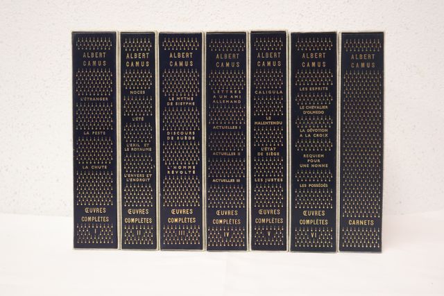 CAMUS Albert : Œuvres complètes. Paris, Imprimerie Nationale, Sau...