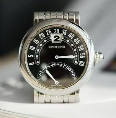 a close up of a wrist watch on a table