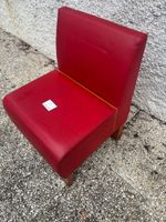 Banquette 1 personne, Marque HUTTEN, rouge, Dimensions: 56 x… (photo 2)