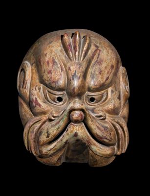 an image of a statue of a man ' s face