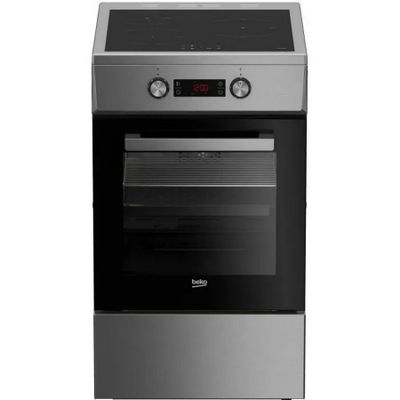 Cuisinière induction de marque BEKO - Modèle : FSM58301XCDT
