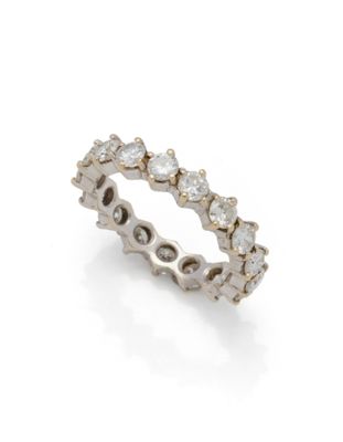 a diamond eternity ring, by van cleef