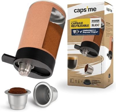 2.487//CAPSME - Kit Capsules Réutilisables Rechargeables Com…