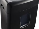 a black paper shredder on a white background